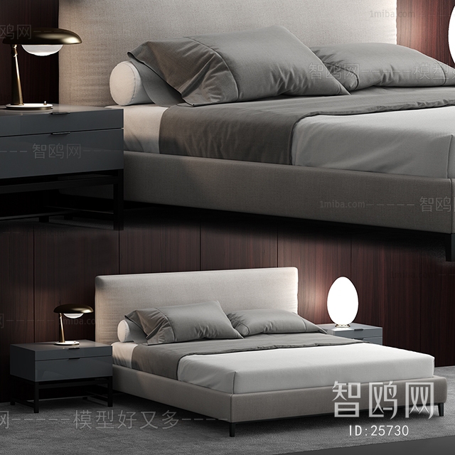 Modern Double Bed