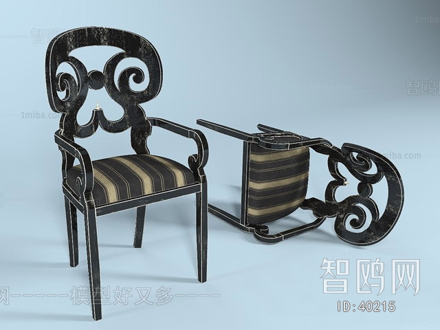 New Classical Style Single Chair