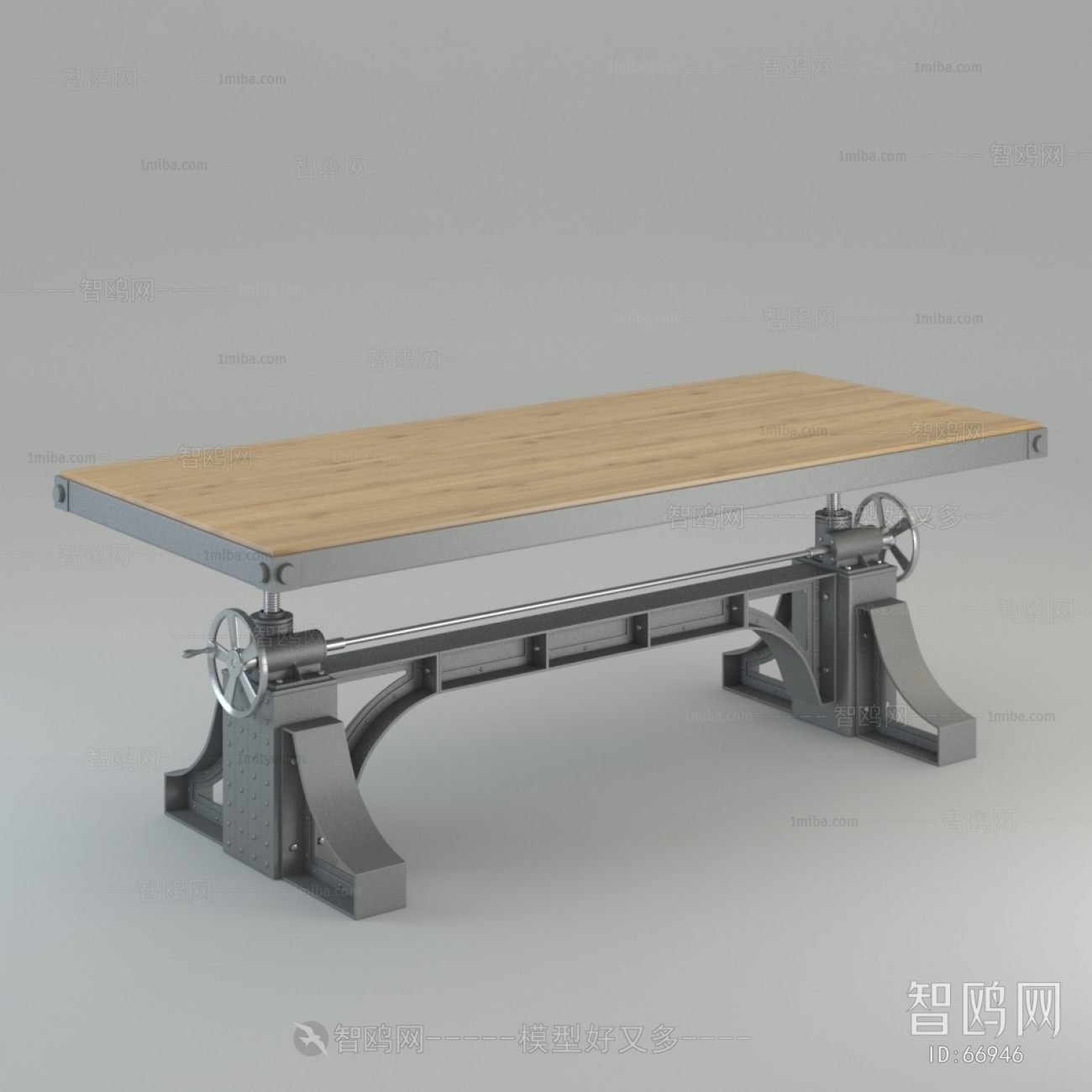 Industrial Style Dining Table