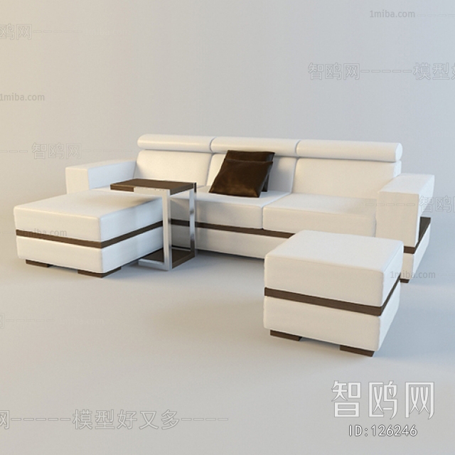 Modern Multi Person Sofa