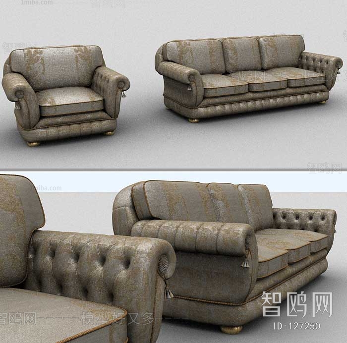 European Style Sofa Combination