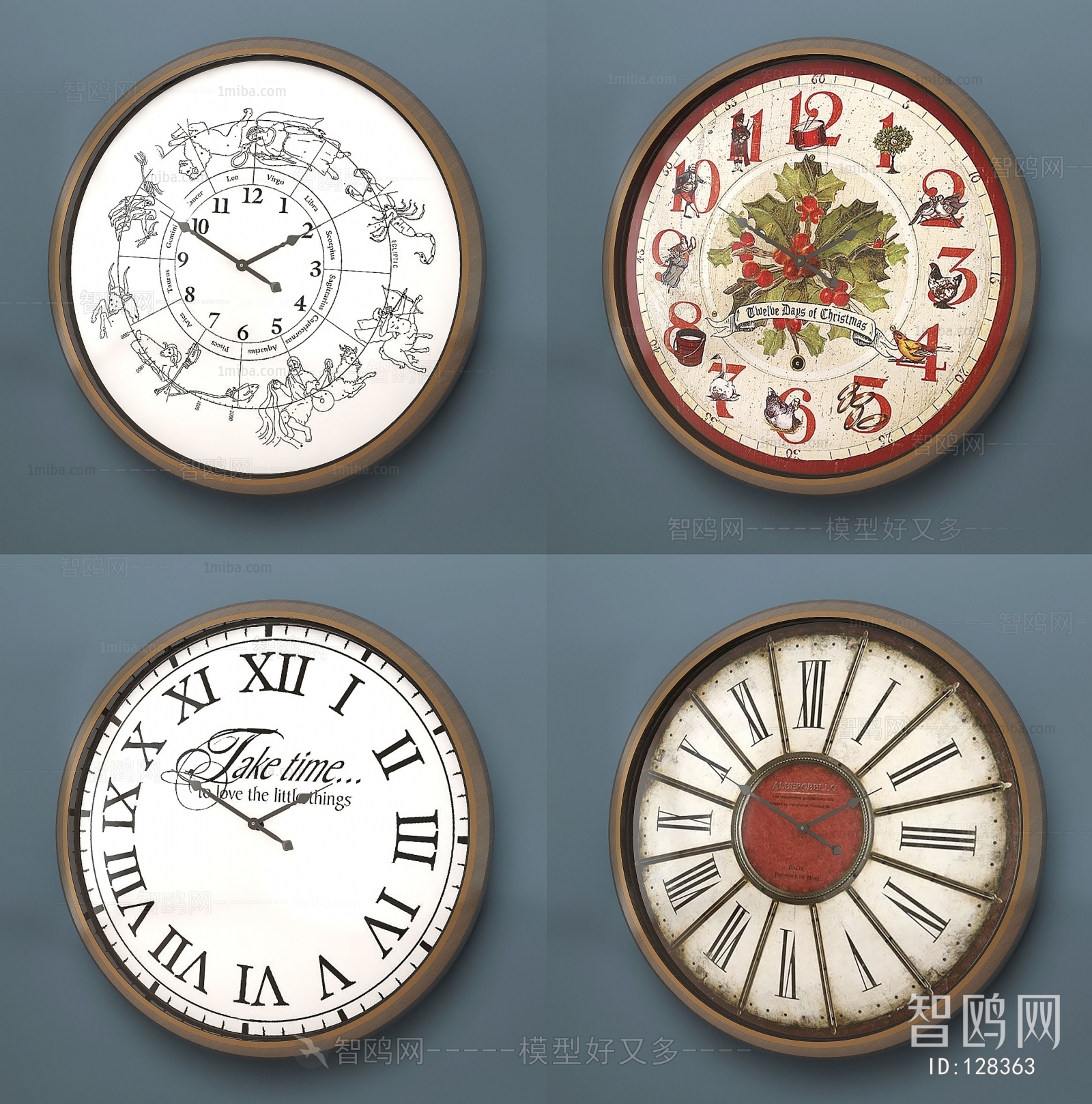 Modern Clocks And Watches