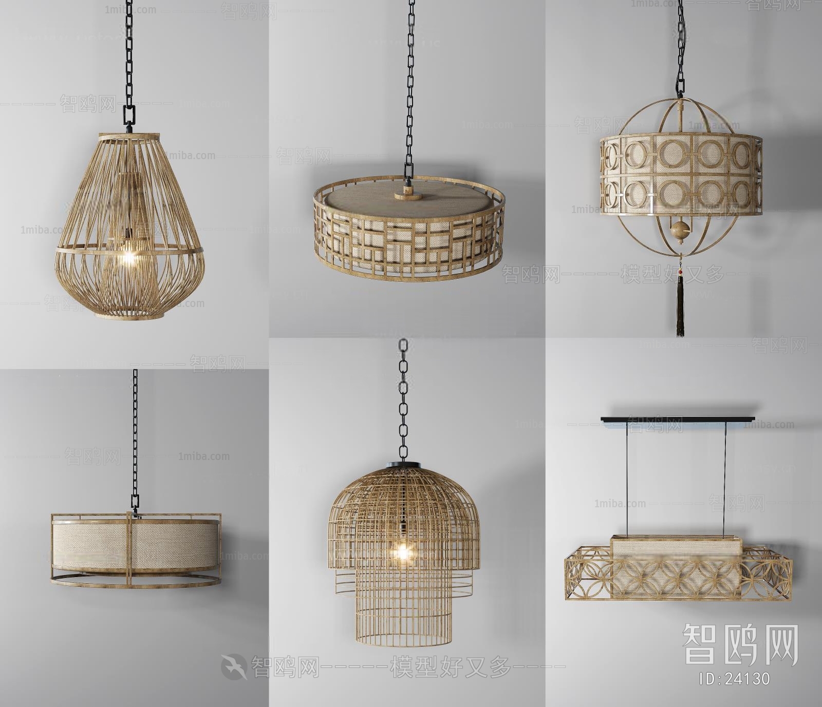 Modern New Chinese Style Droplight