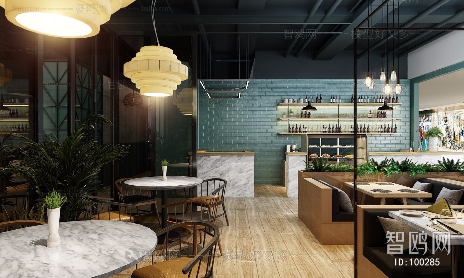 Industrial Style Restaurant