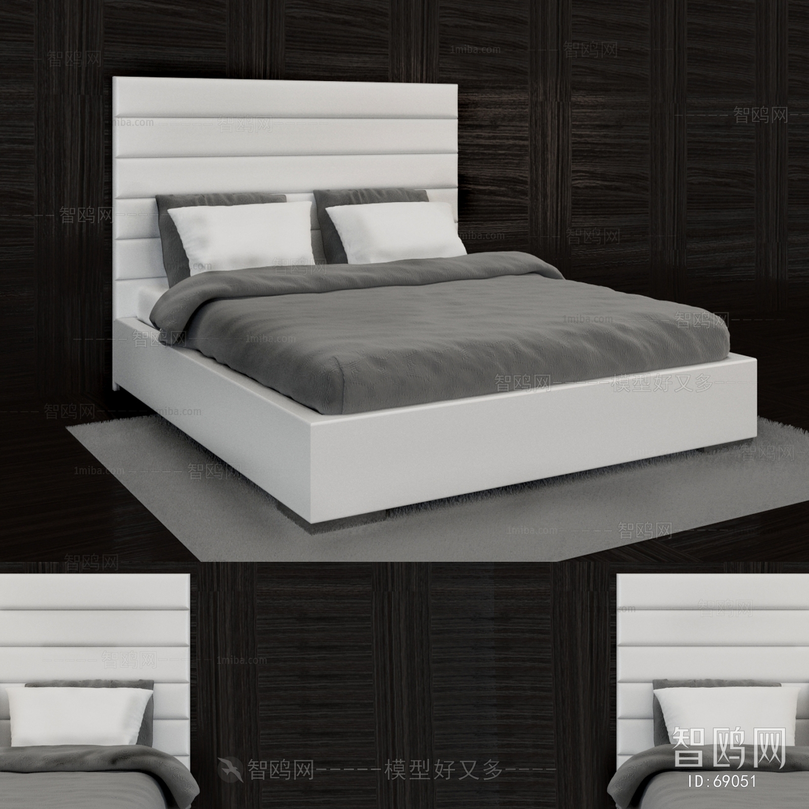 Modern Double Bed