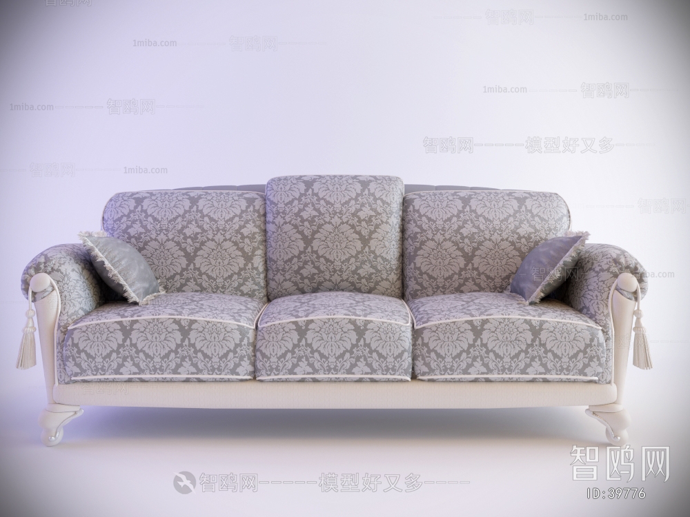 European Style Three-seat Sofa