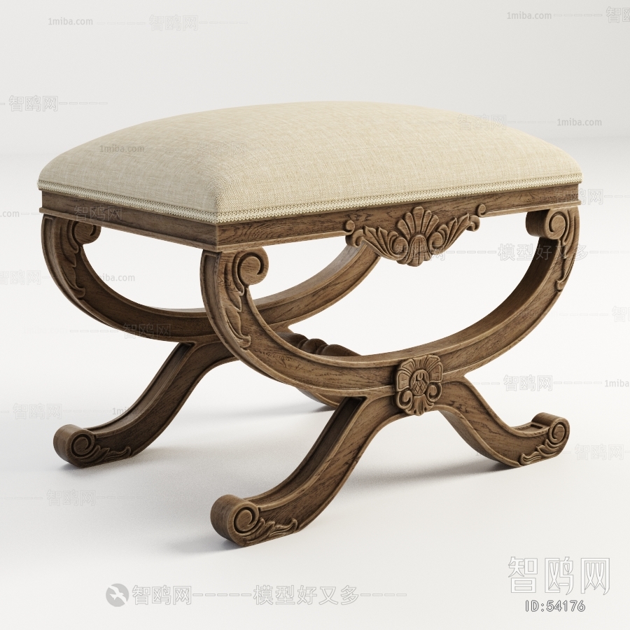 American Style Footstool