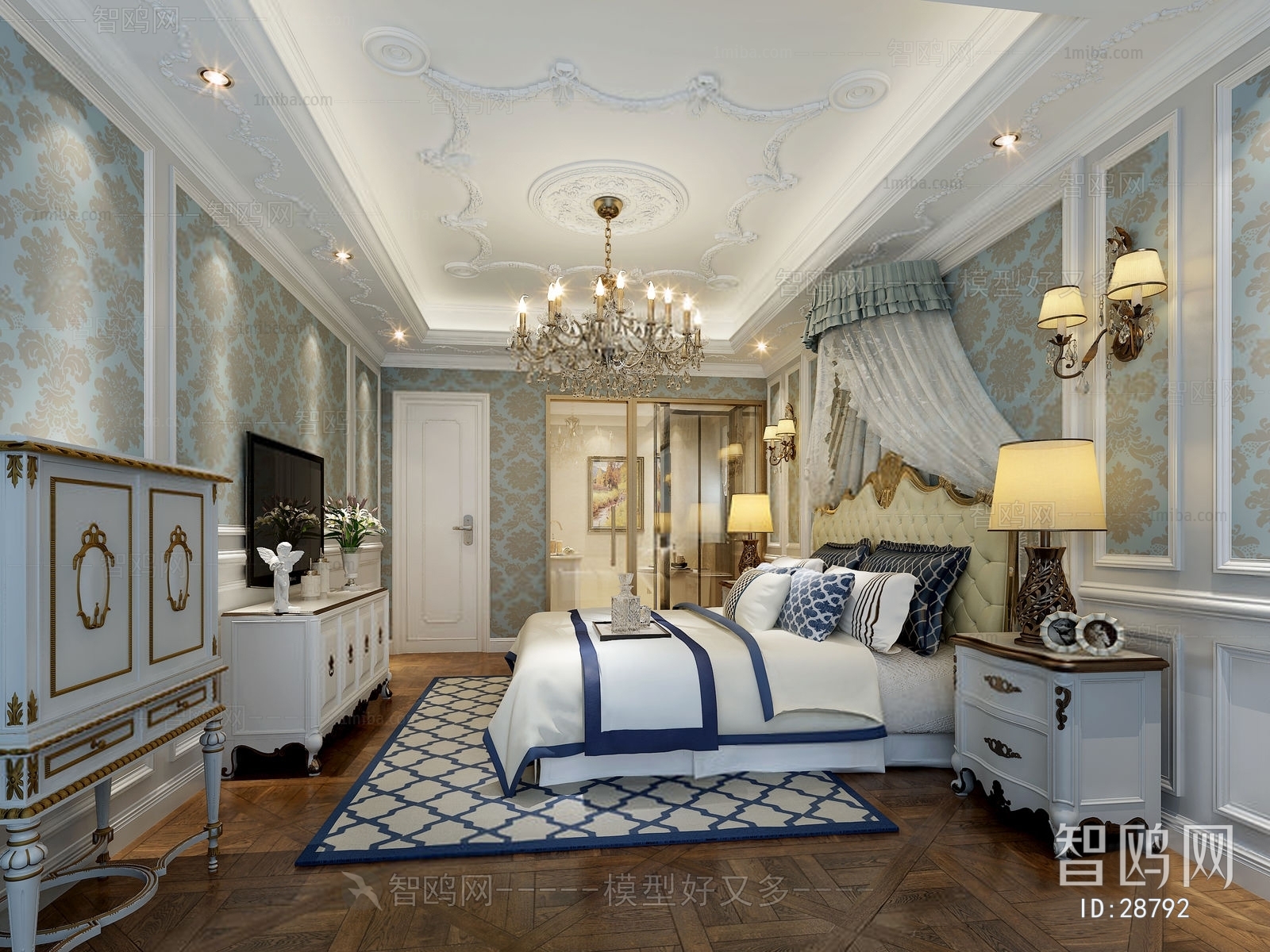 European Style Bedroom