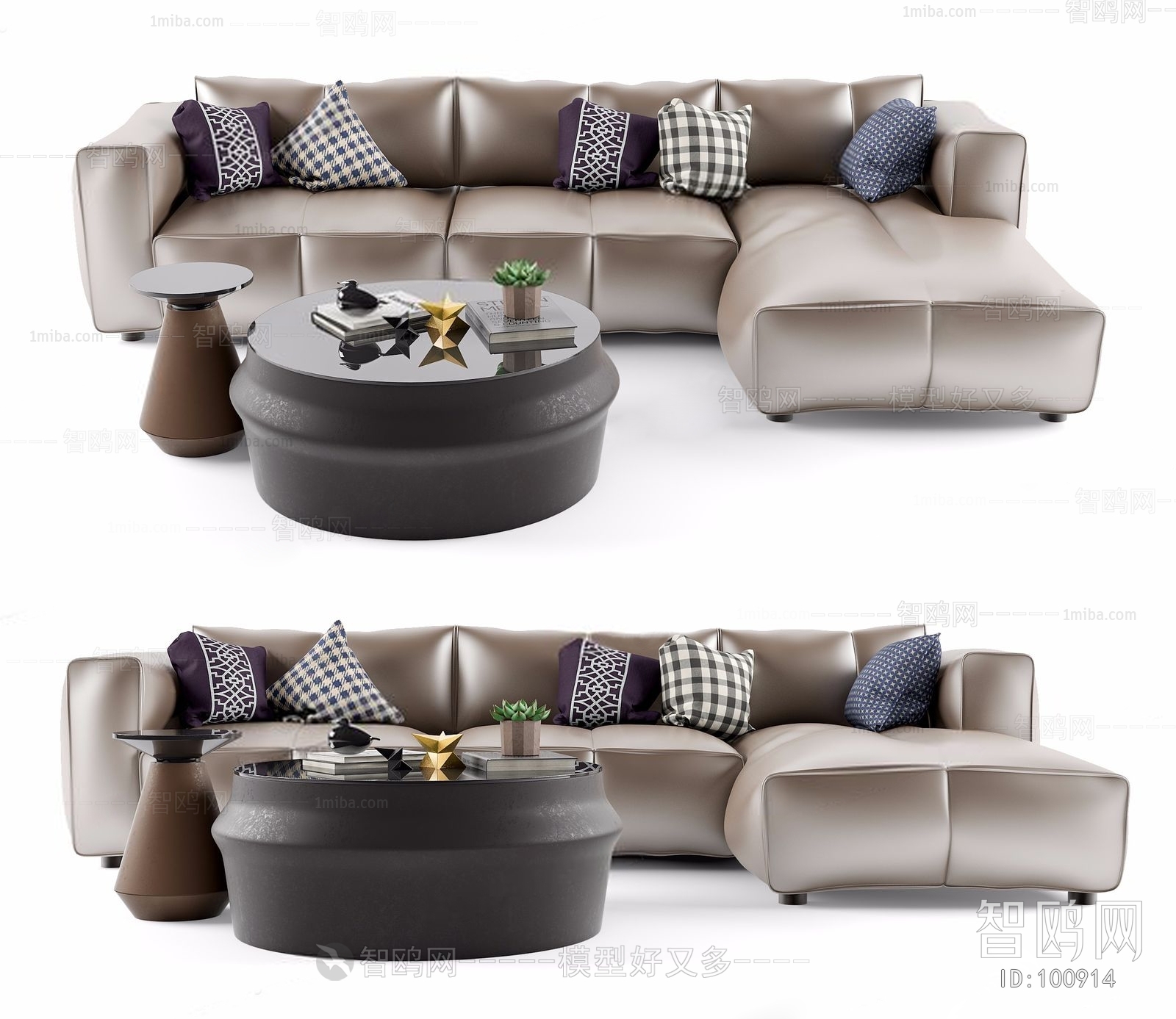 Nordic Style Multi Person Sofa