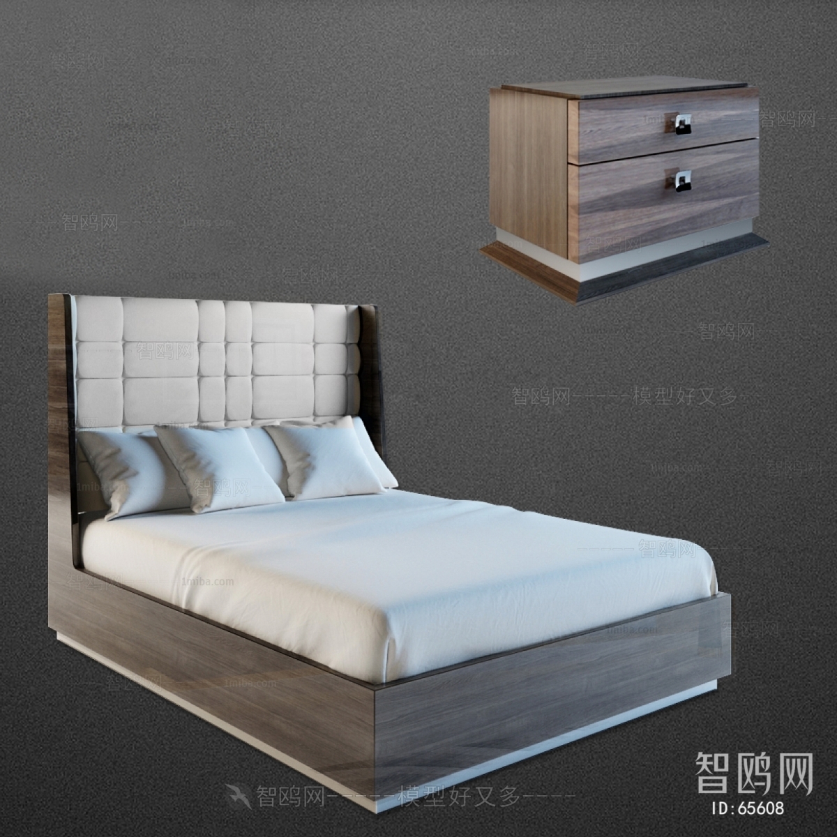 Modern Double Bed