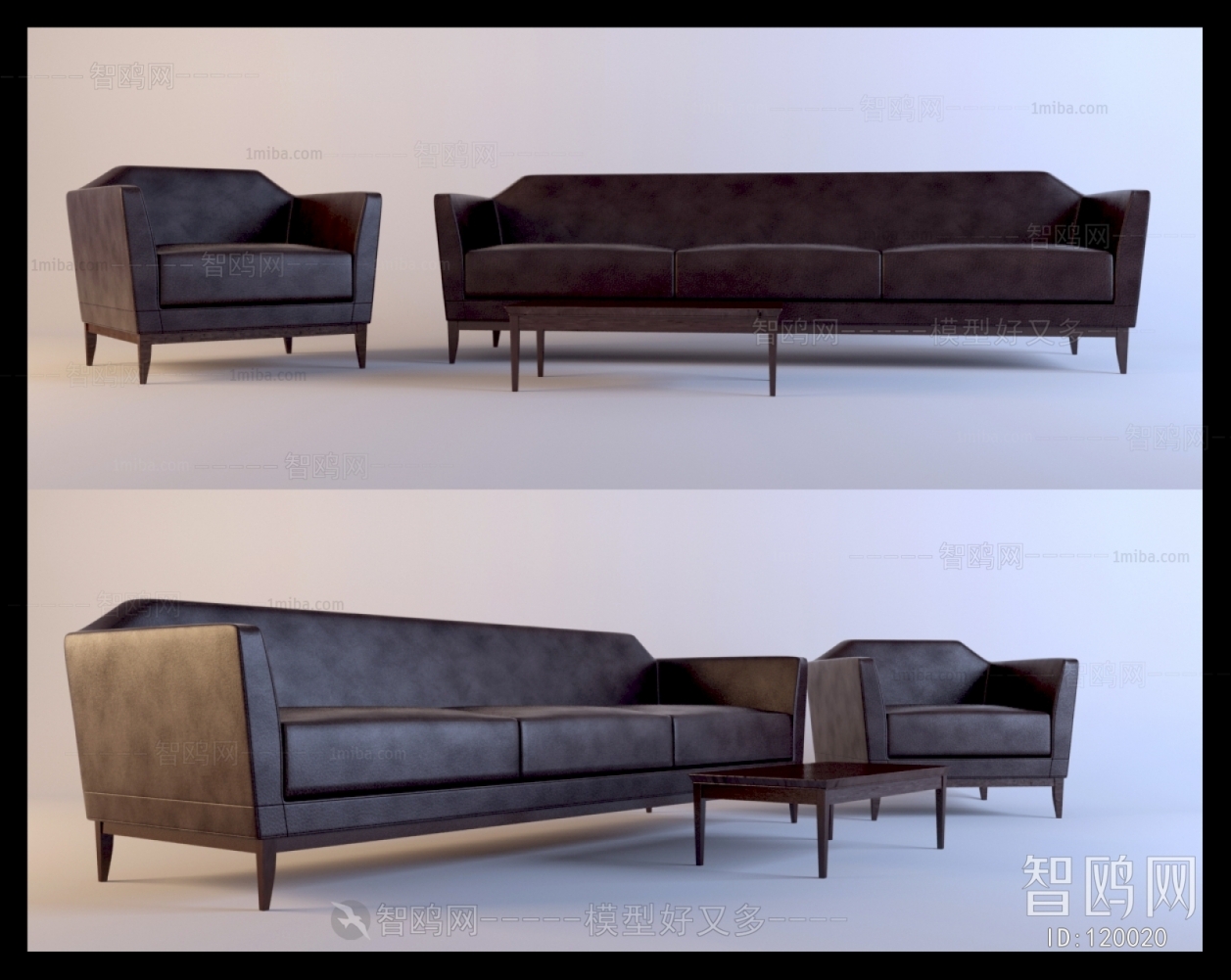 Modern Three-seat Sofa