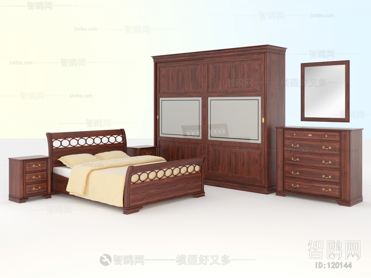 European Style Double Bed