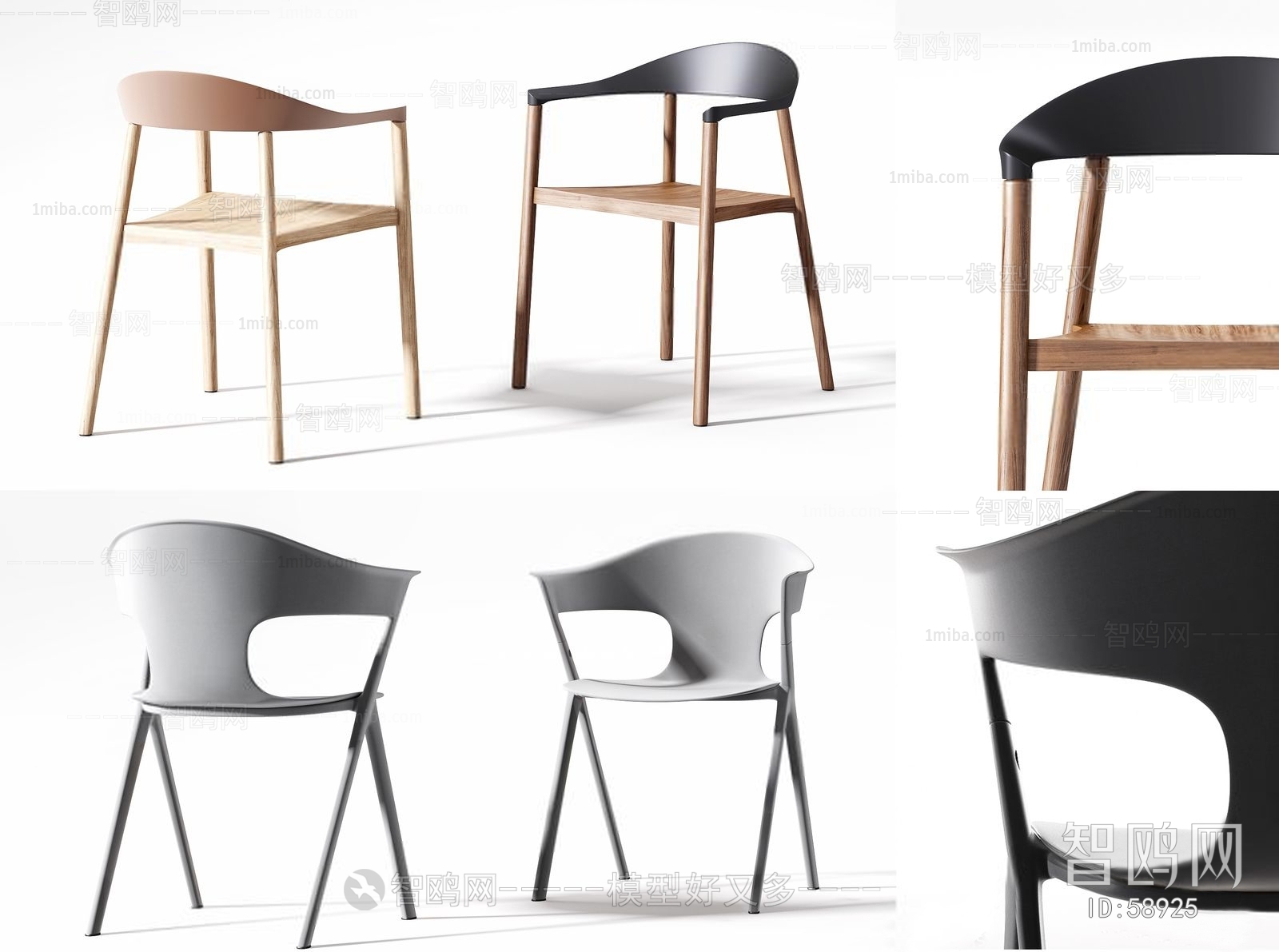 Modern Simple Style Single Chair