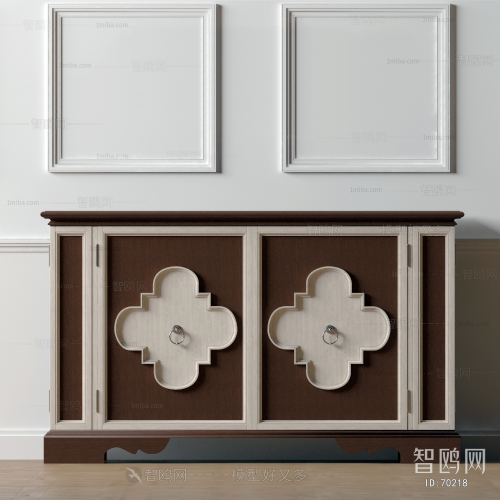 Simple European Style Side Cabinet/Entrance Cabinet