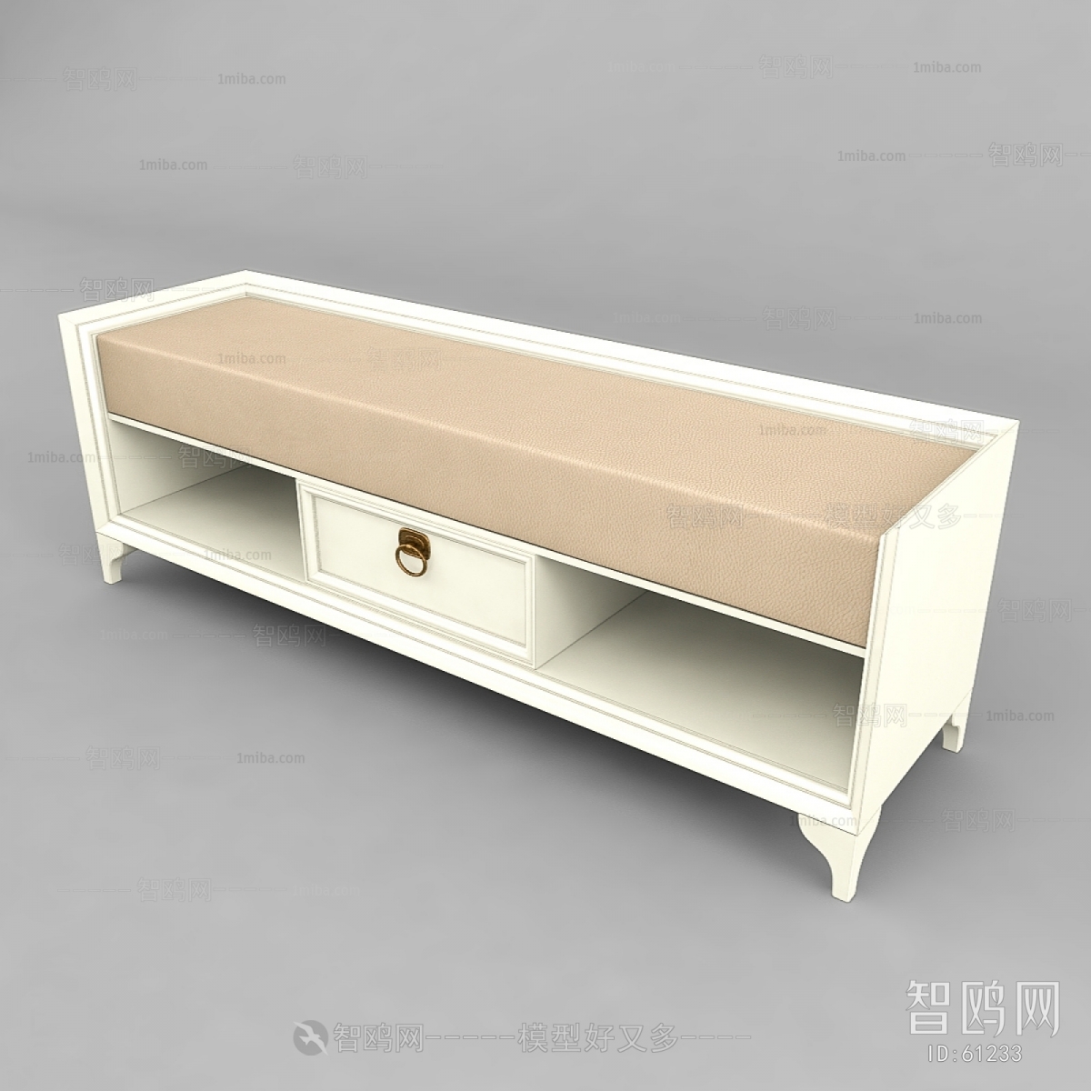 Simple European Style TV Cabinet