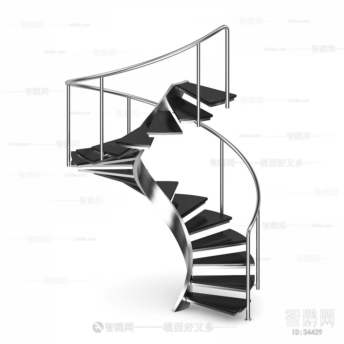 Modern Stair Balustrade/elevator