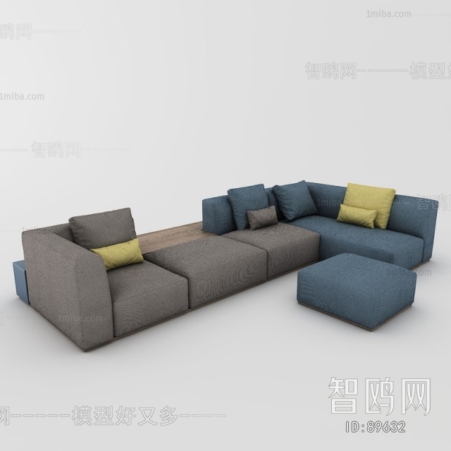 Modern Multi Person Sofa