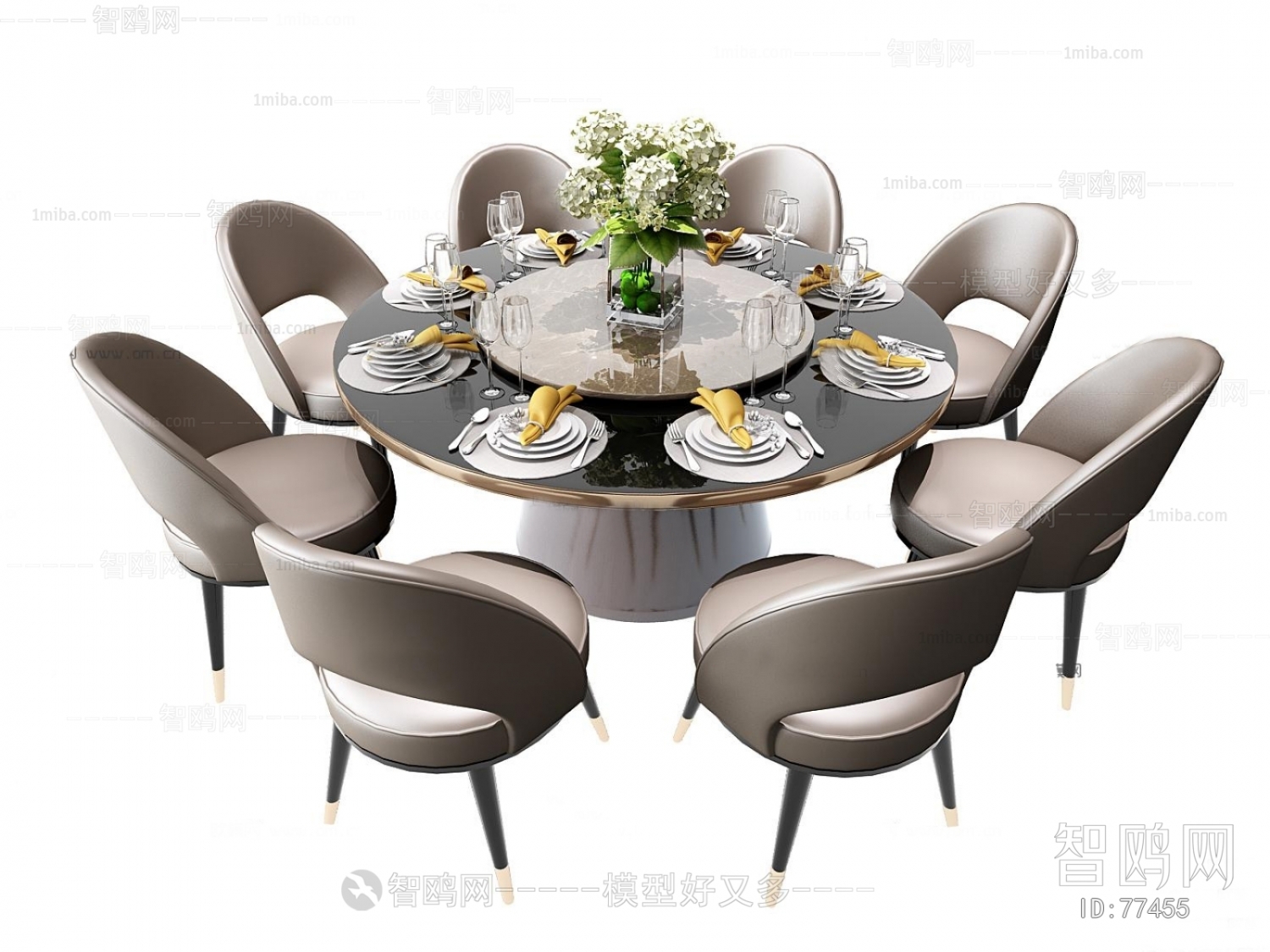 Post Modern Style Dining Table And Chairs