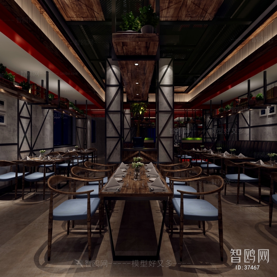 Industrial Style Restaurant