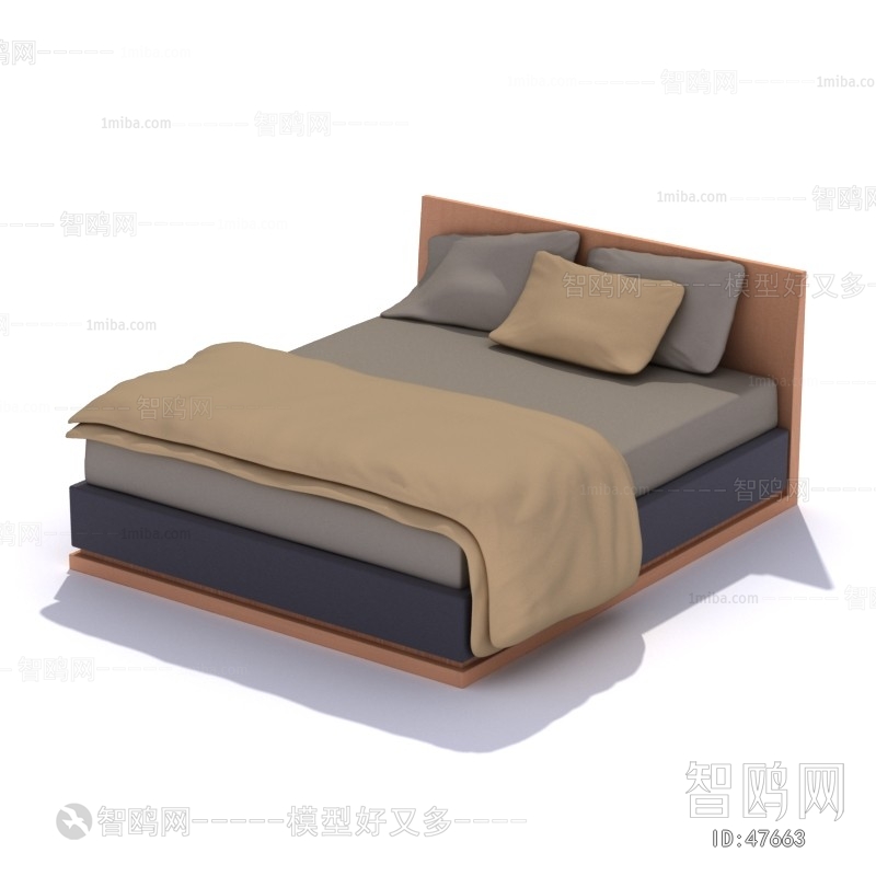 Modern Double Bed