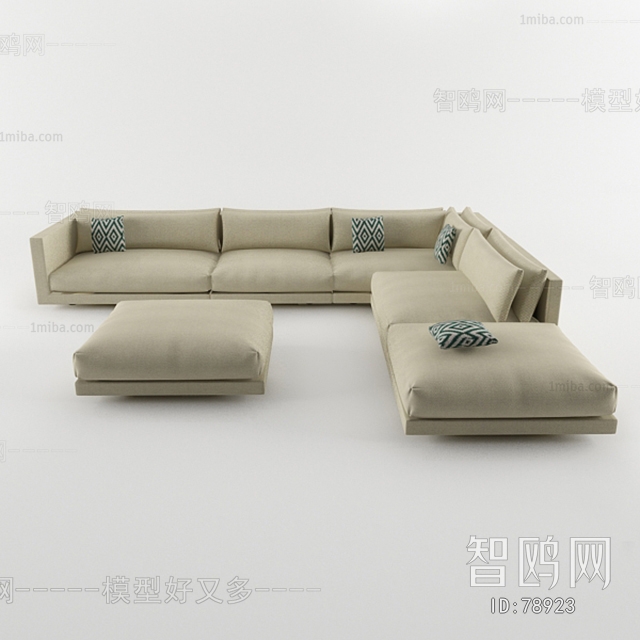 Modern Multi Person Sofa