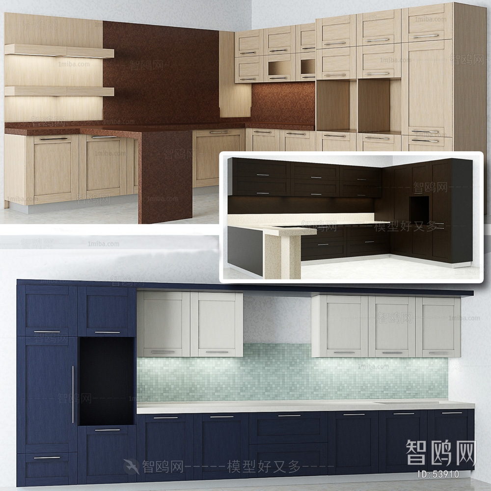 European Style Kitchen Cabinet