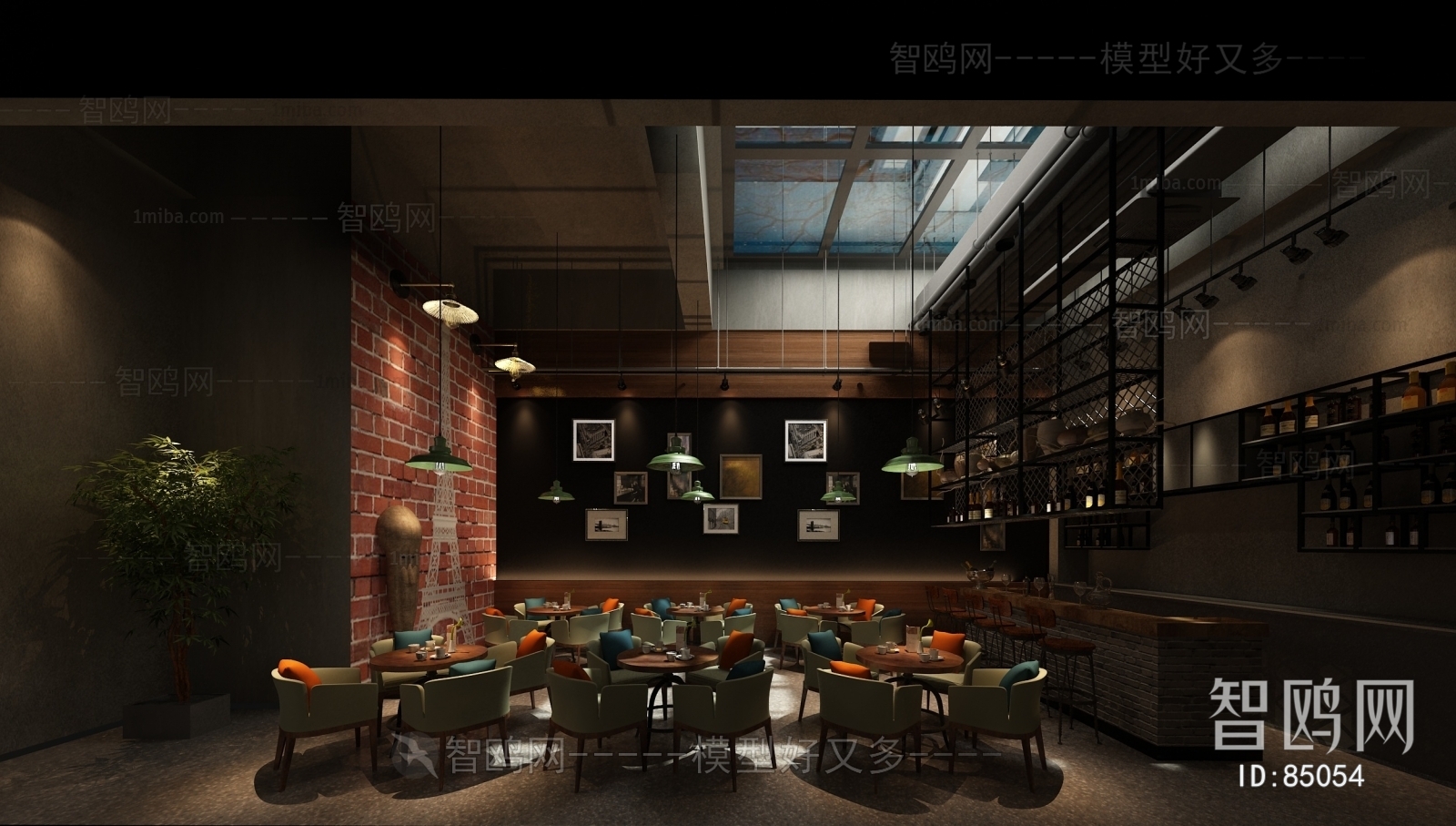 Industrial Style Cafe