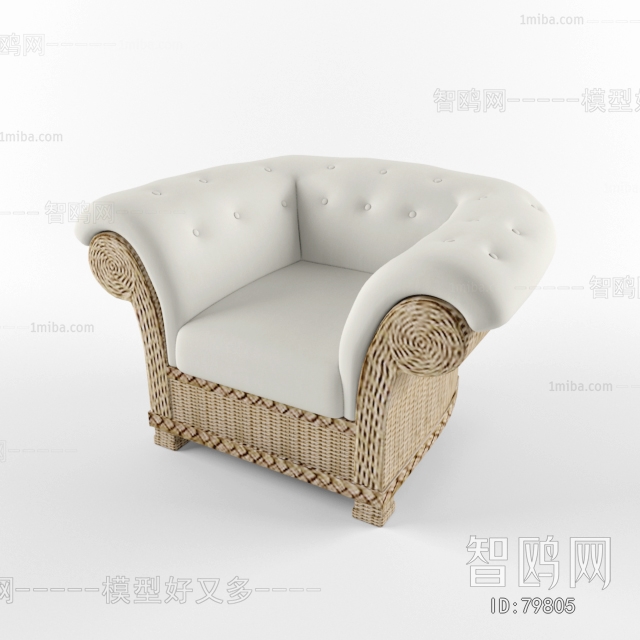 European Style Single Sofa