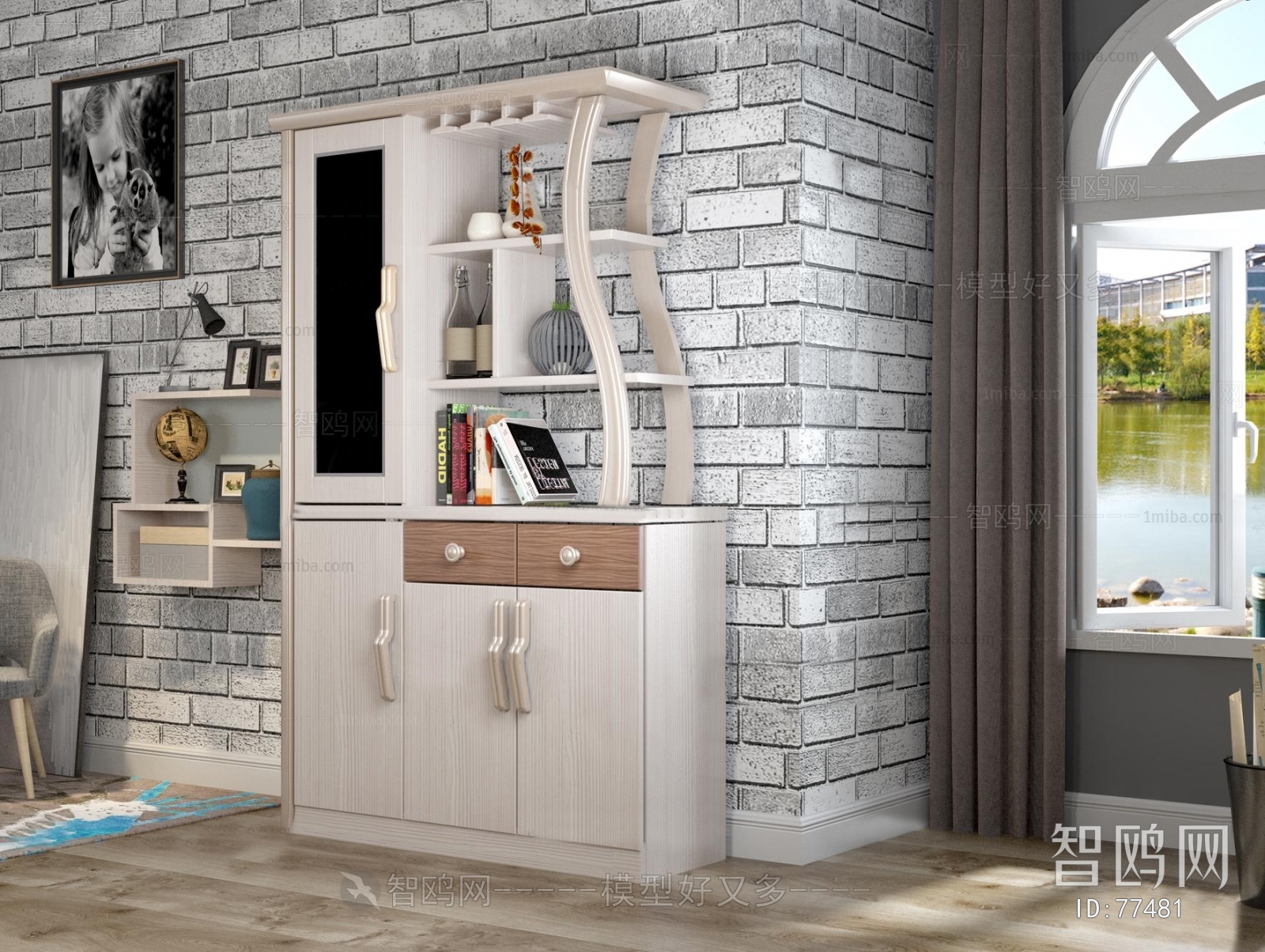 Modern Side Cabinet/Entrance Cabinet