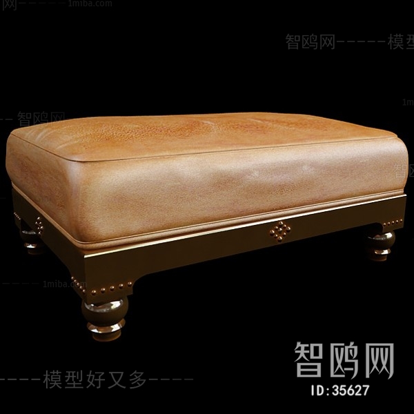 Simple European Style Footstool