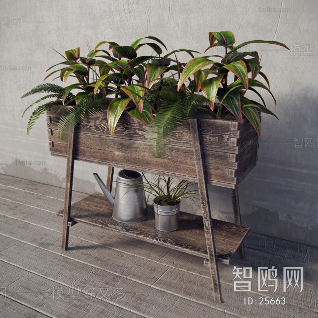 Country Style Retro Style Plant