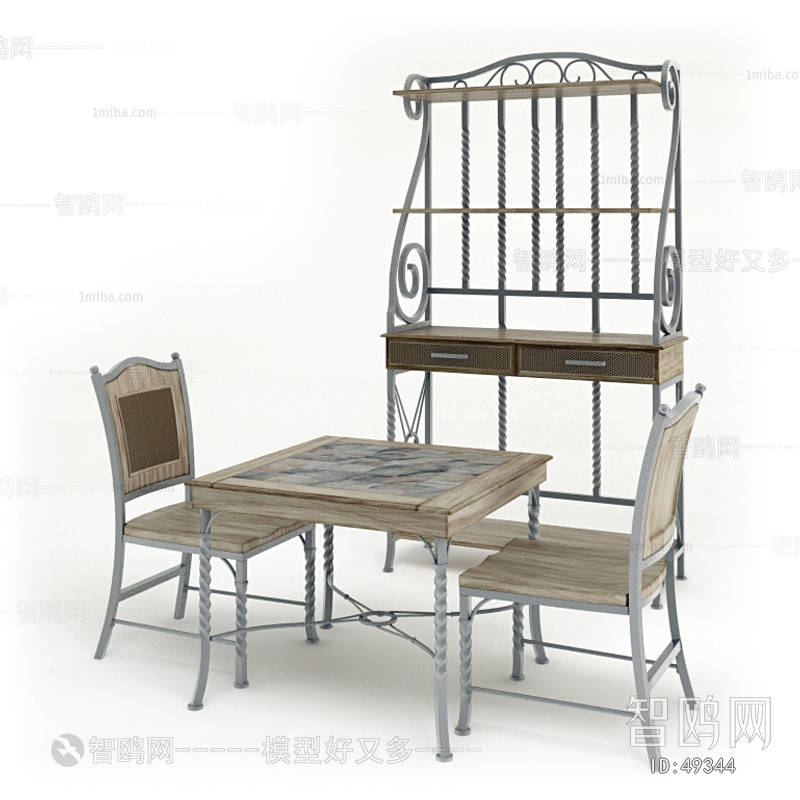 American Style Idyllic Style Leisure Table And Chair