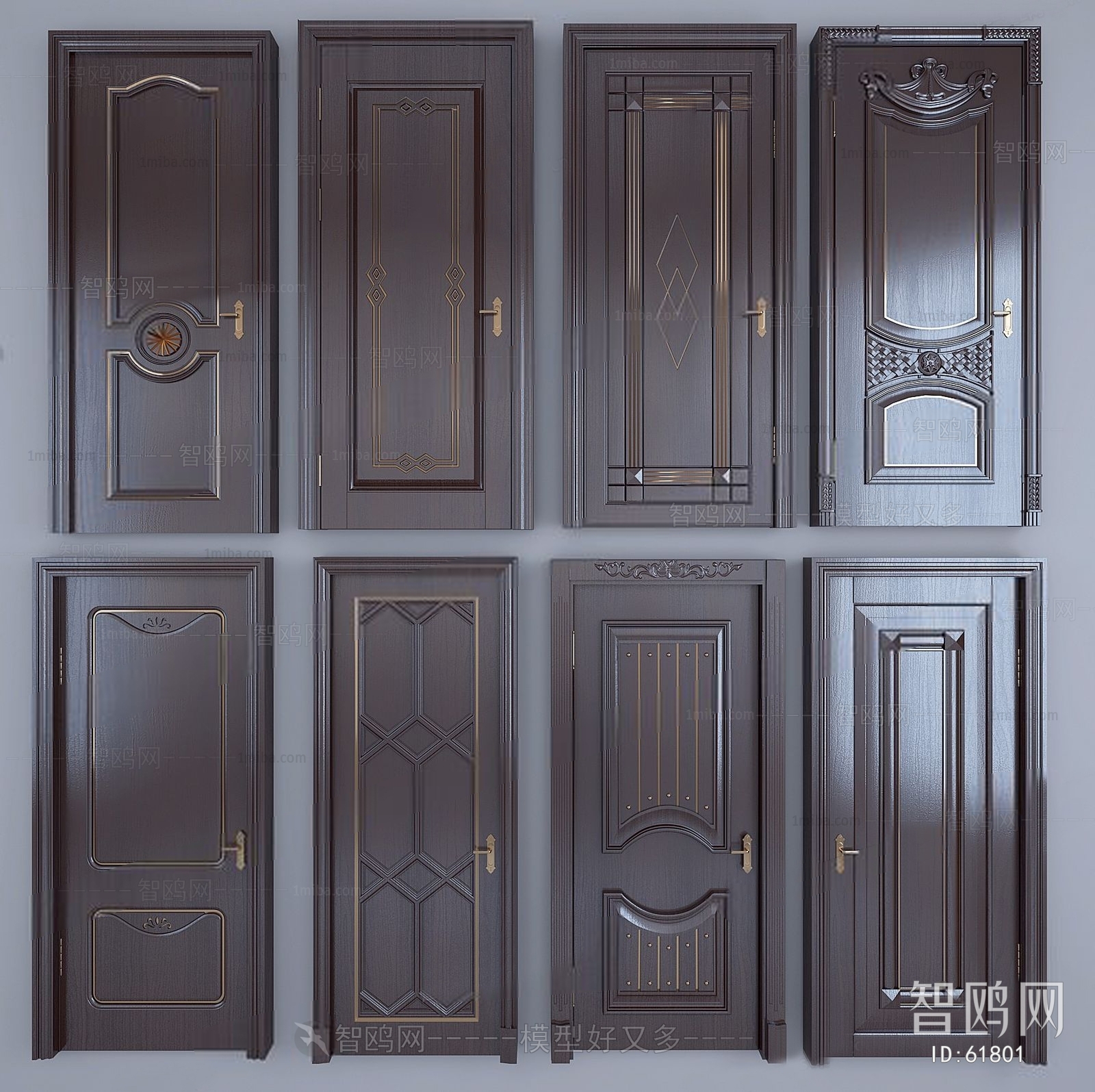 American Style European Style Door