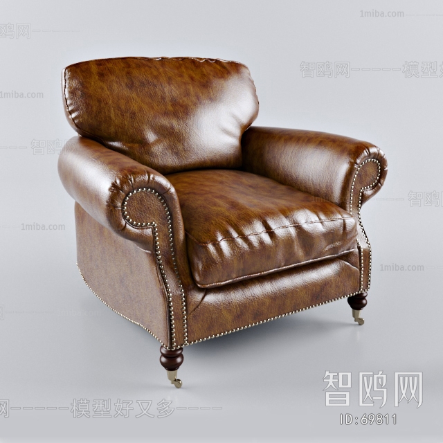 European Style Single Sofa