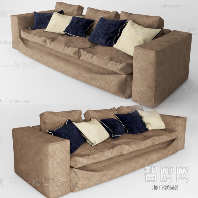 Modern Three-seat Sofa