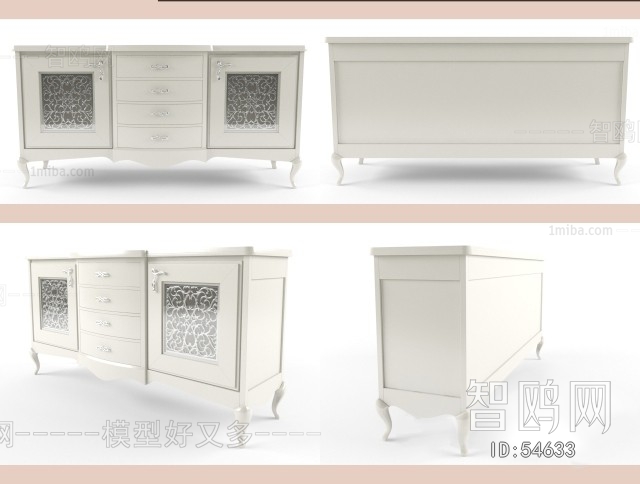 European Style Side Cabinet/Entrance Cabinet