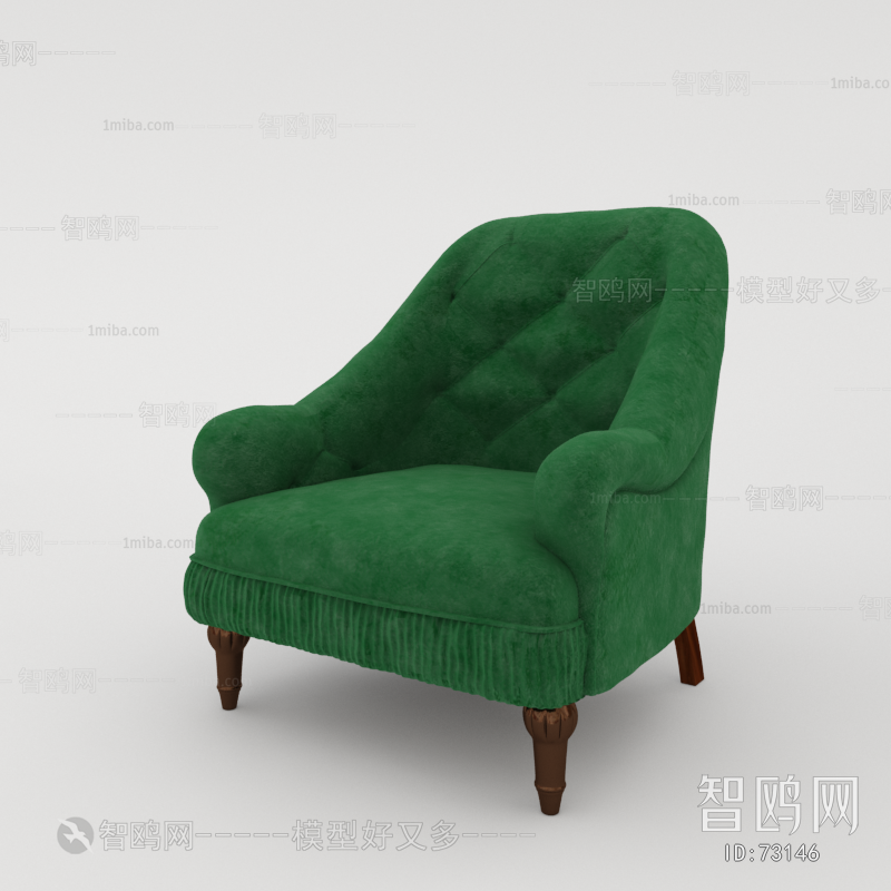 European Style Single Sofa