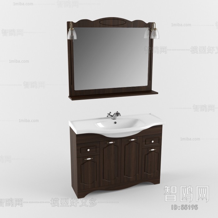 European Style Bathroom Cabinet