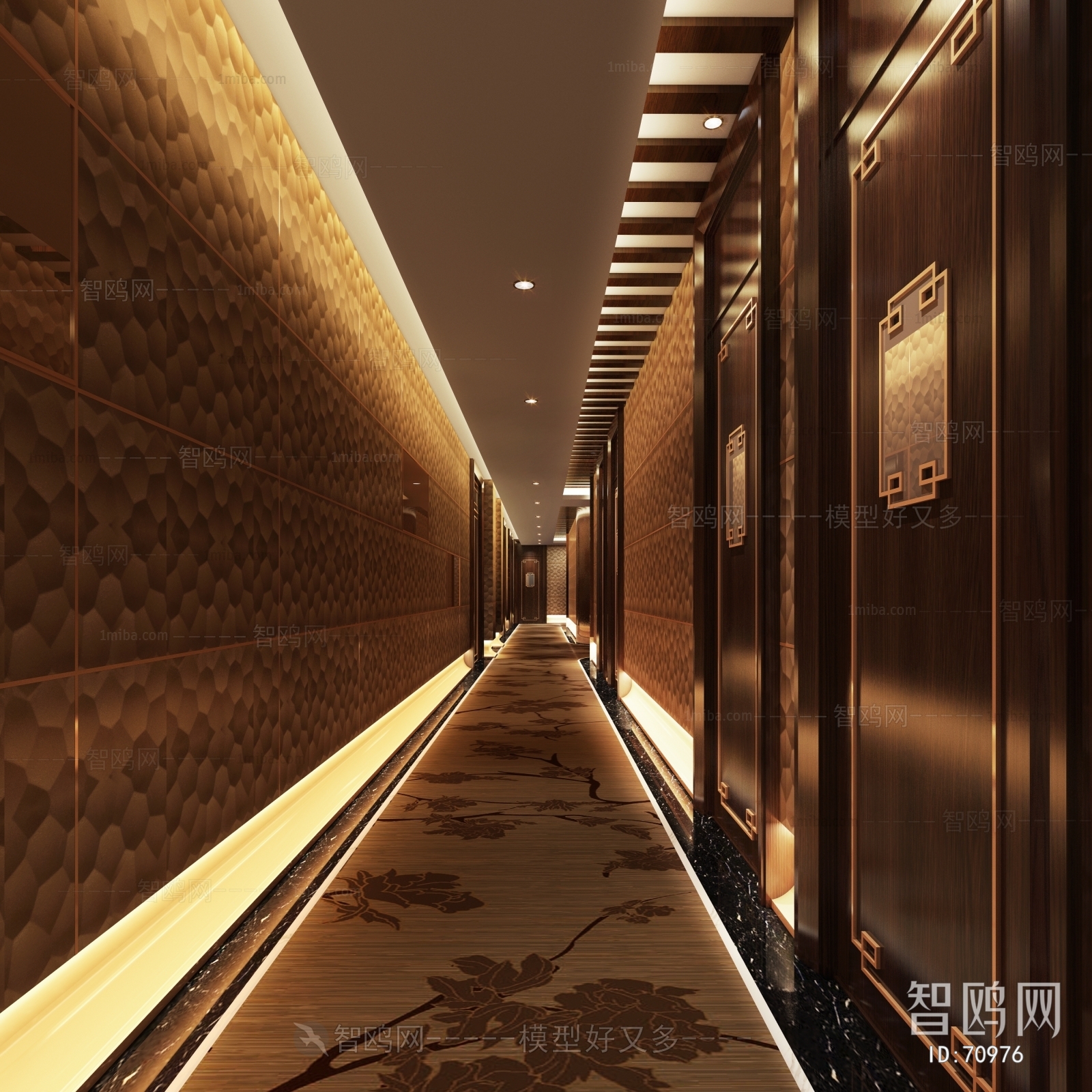 Modern Corridor Elevator Hall