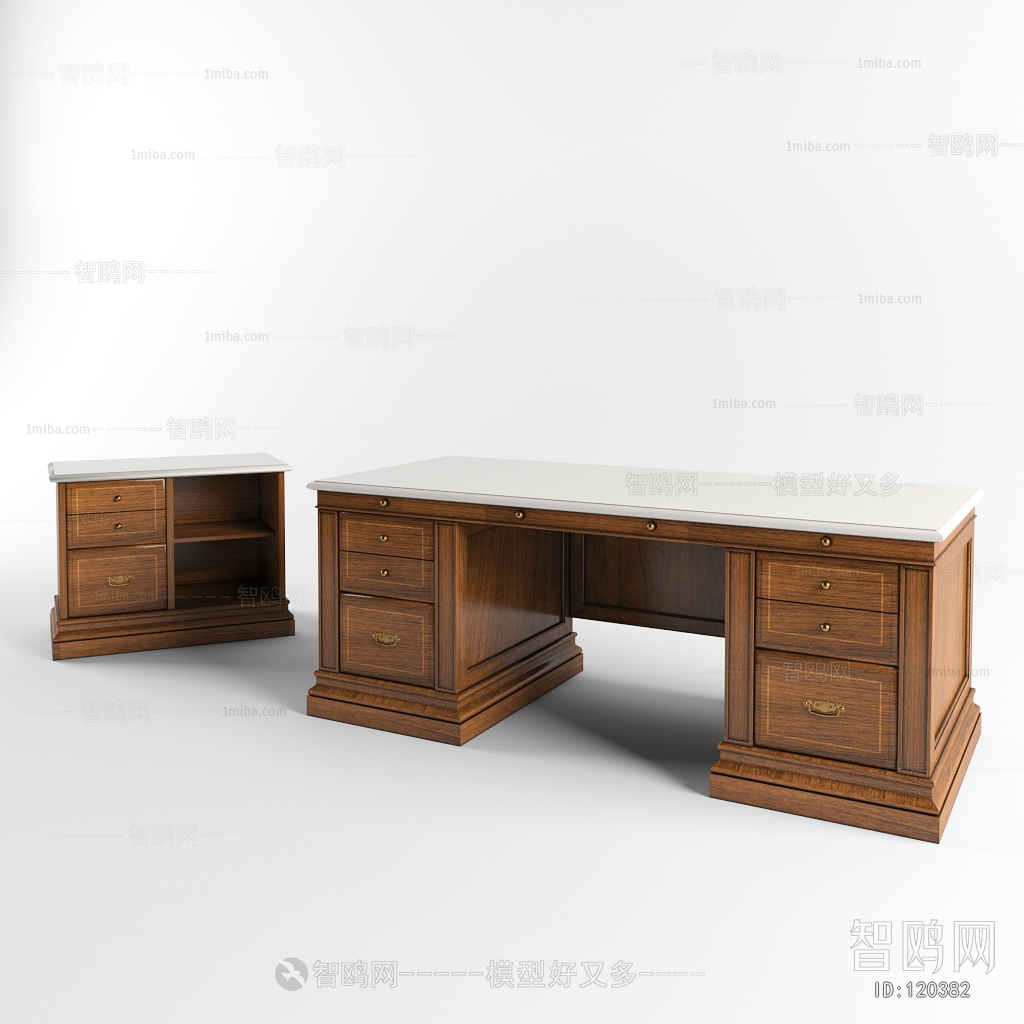 European Style Manager's Desk