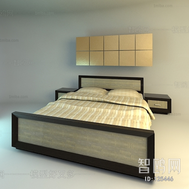 Modern Double Bed