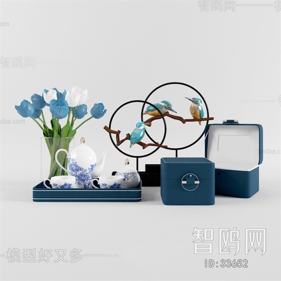 New Chinese Style Decorative Set