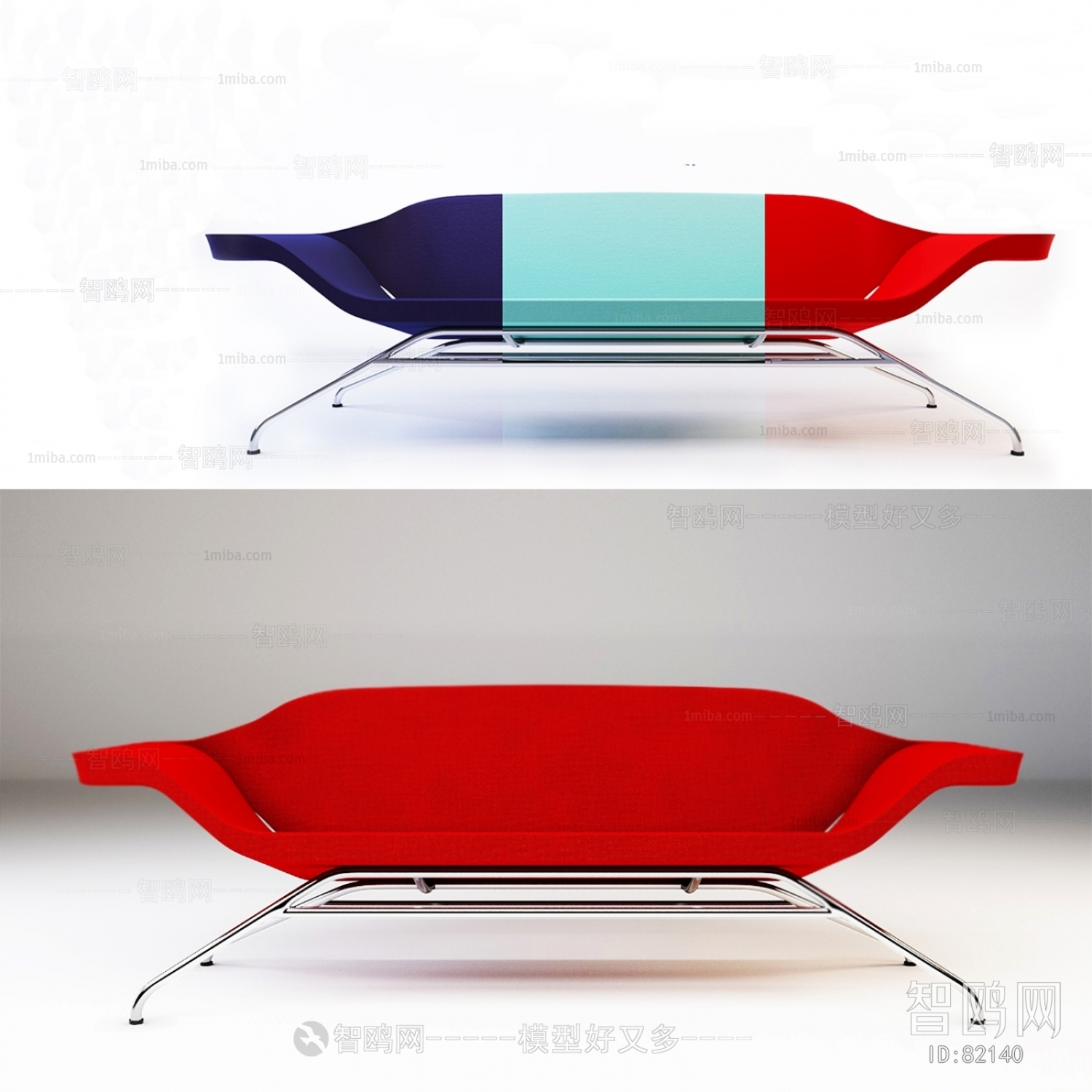 Modern Three-seat Sofa