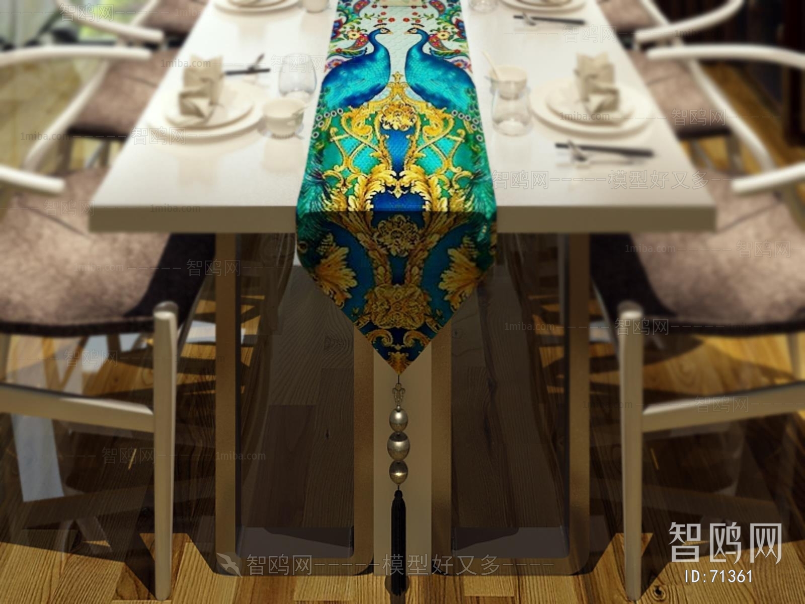 New Chinese Style Dining Table And Chairs