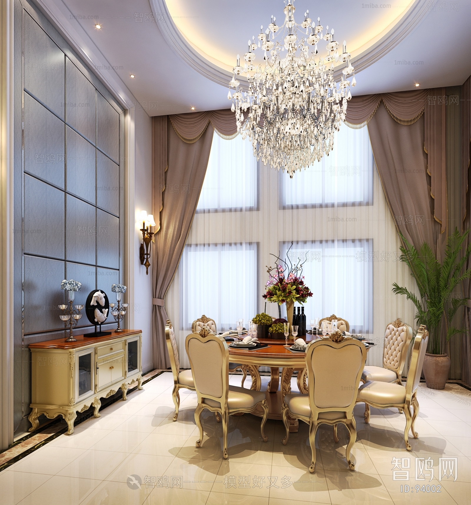 European Style Dining Room