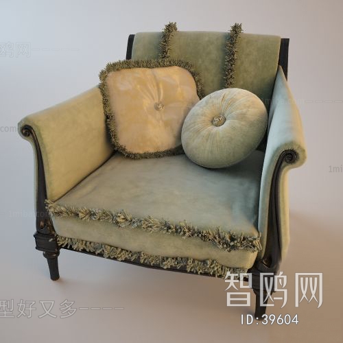 European Style Single Sofa