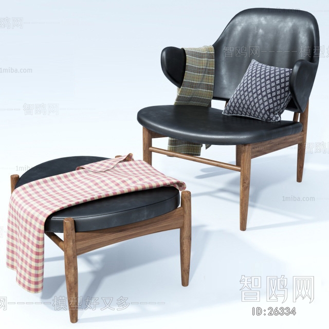 Modern Nordic Style Lounge Chair