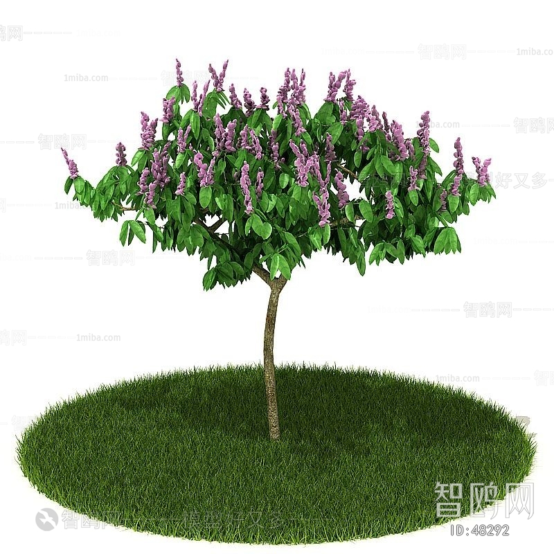 Modern Tree/shrub/grass