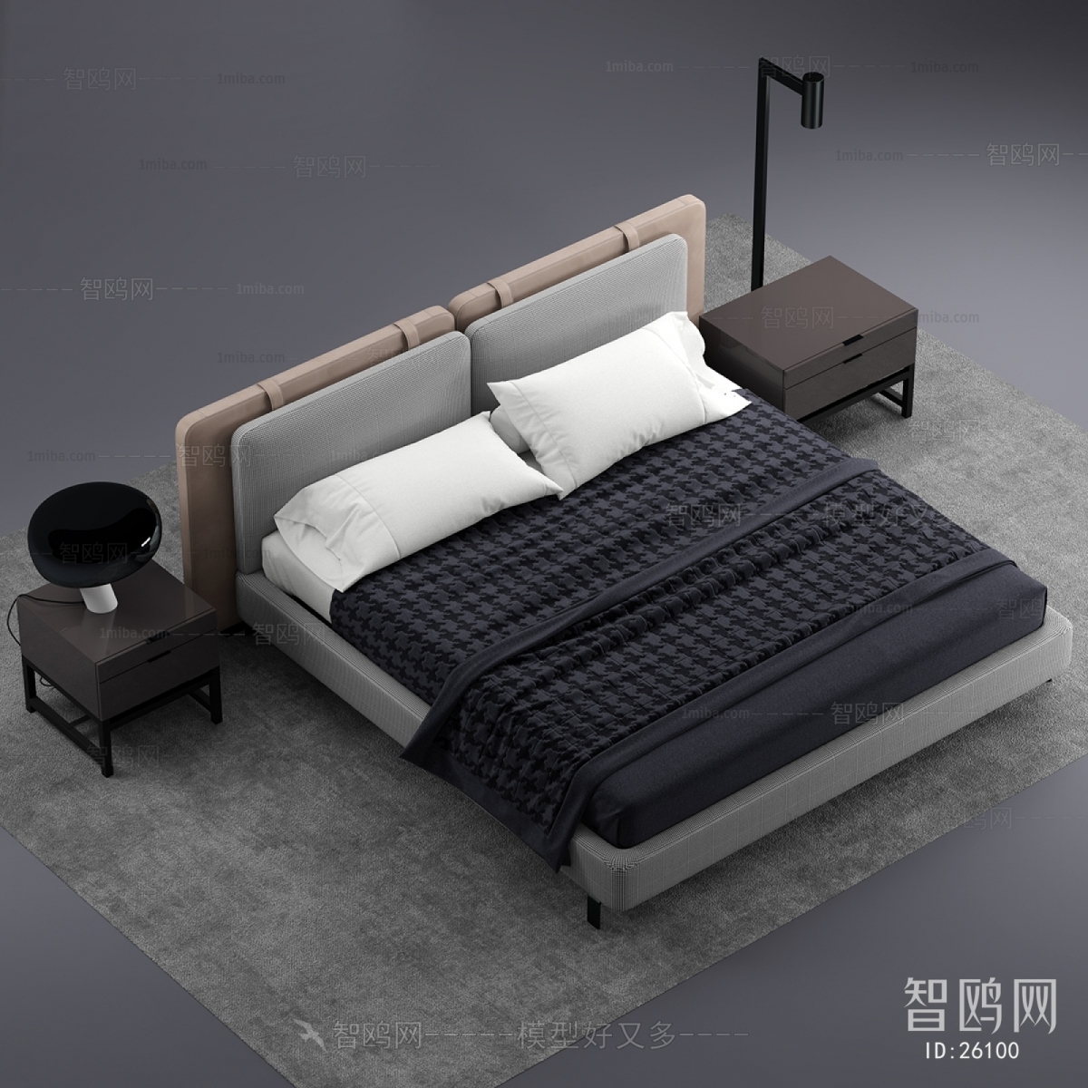 Modern Double Bed