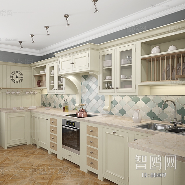 European Style Kitchen Cabinet